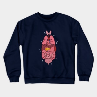 Kawaii Medical Anatomy Organs Crewneck Sweatshirt